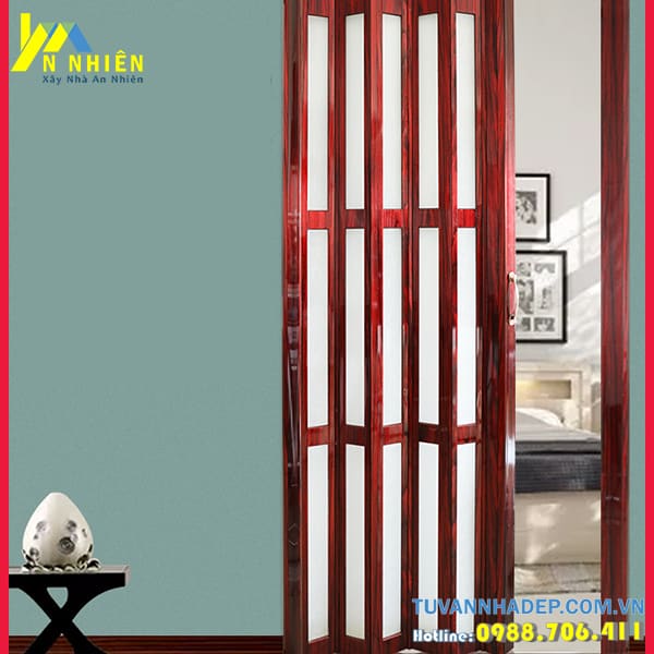 nhà vệ sinh phòng trọ sinh viên thường sử dụng cửa lùa nhựa